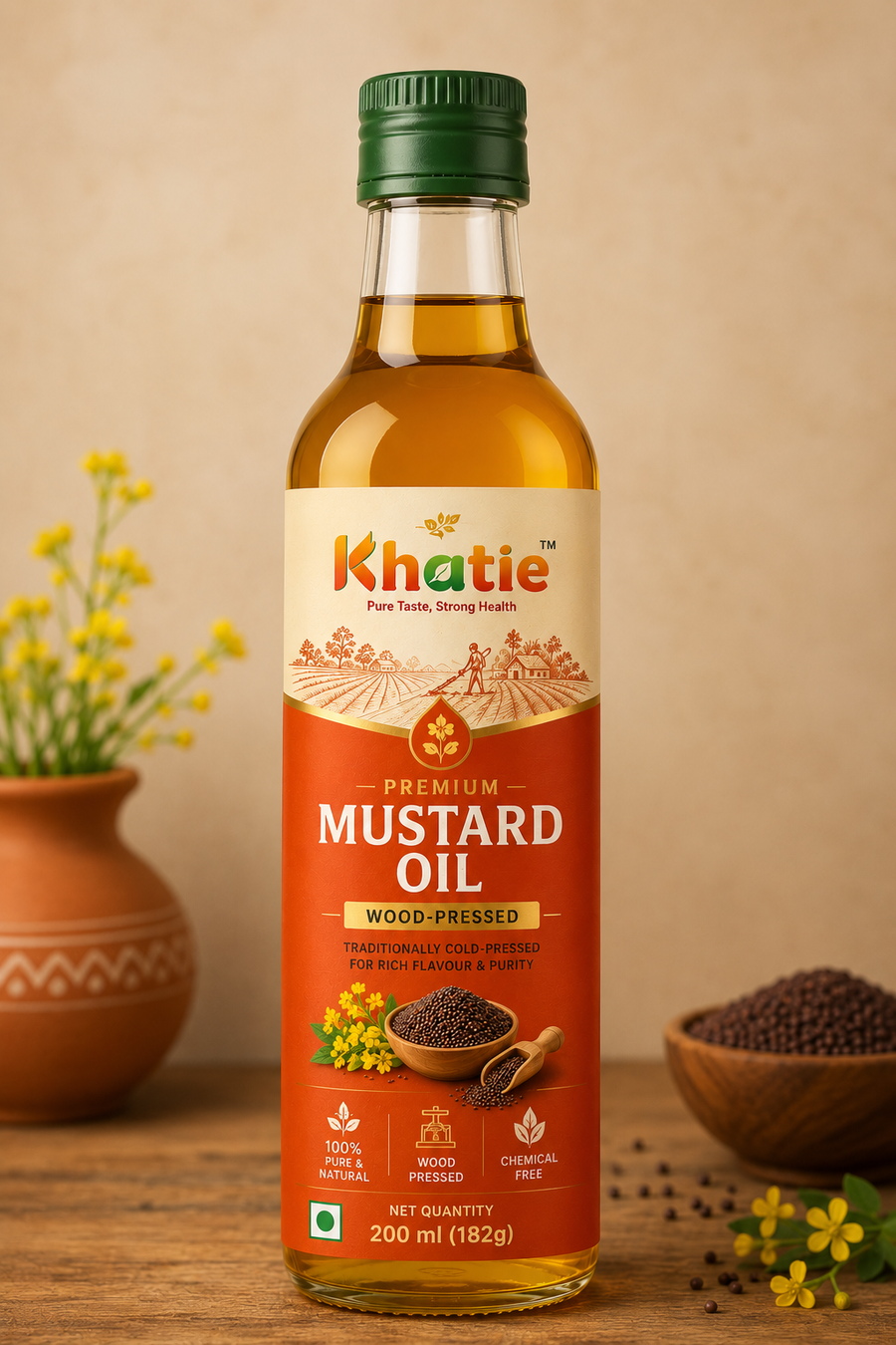 Khatie Premium Mustard Oil