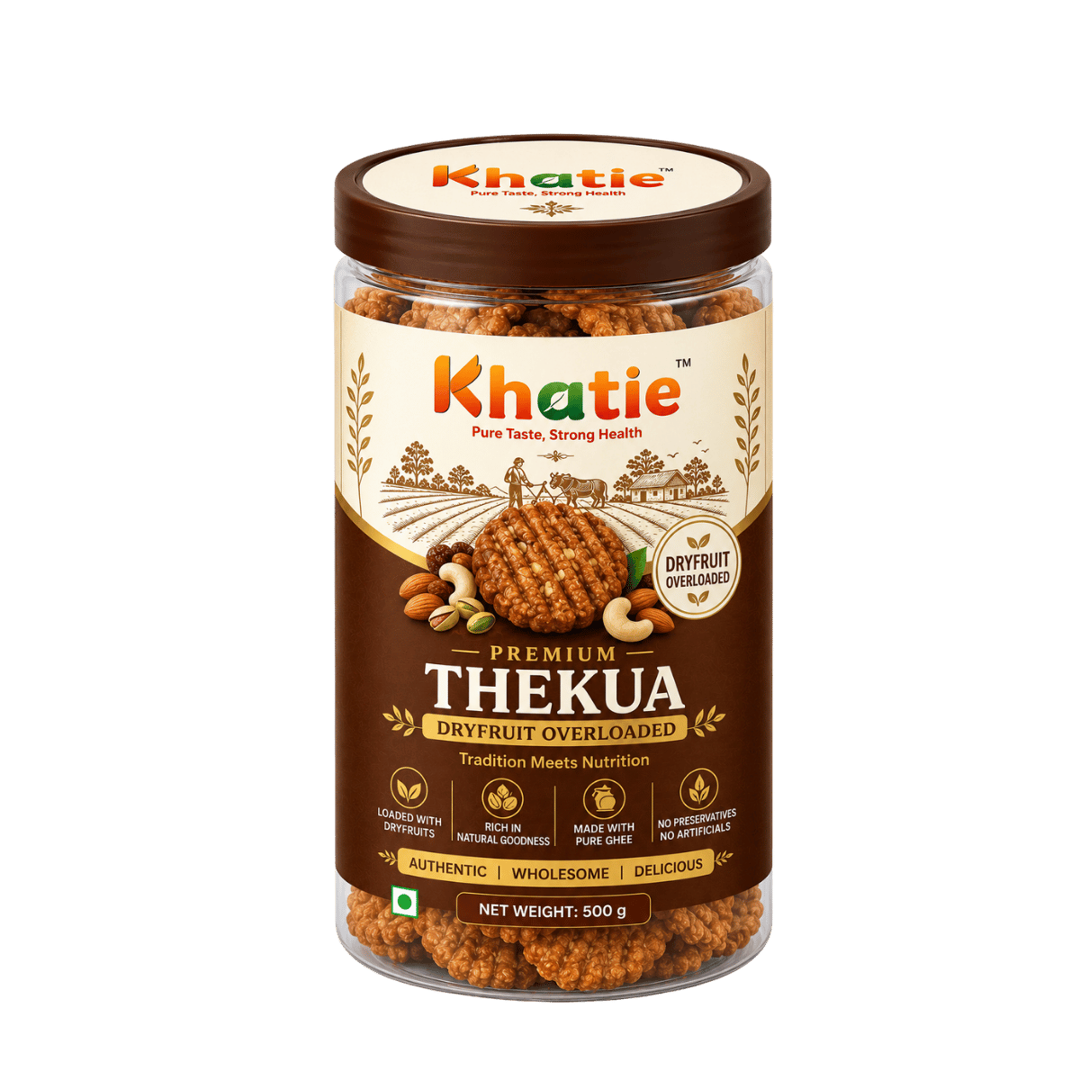 Khatie Thekua Dry Fruit Overloaded