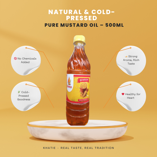 Khatie Pure Mustard Oil 500ml