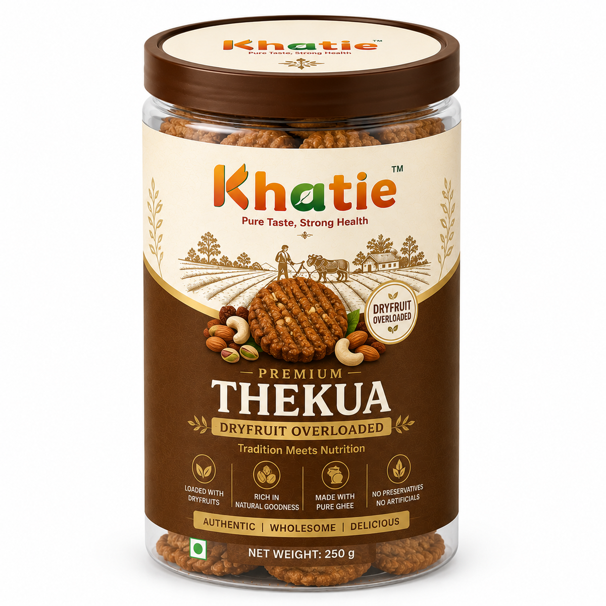 Khatie Thekua Dry Fruit Overloaded