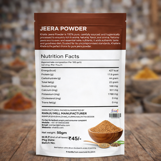 Khatie Jeera Powder 50 gm
