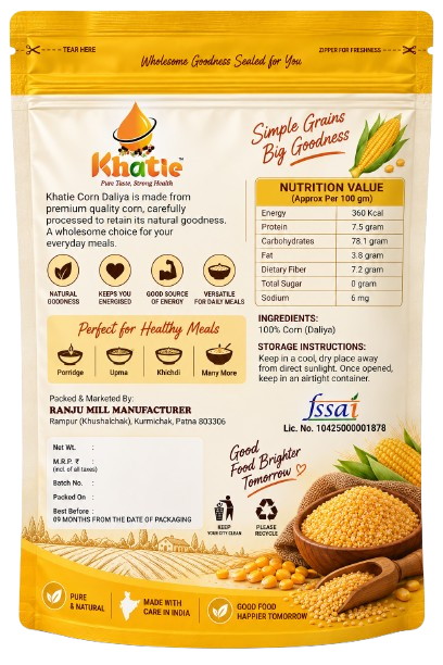 Khatie Corn Daliya