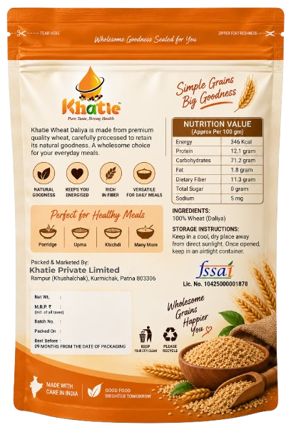 Khatie Wheat Daliya