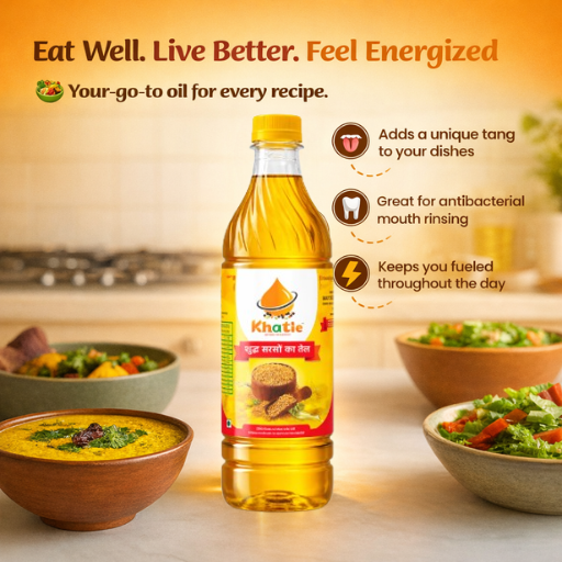 Khatie Mustard Oil 1 Ltr