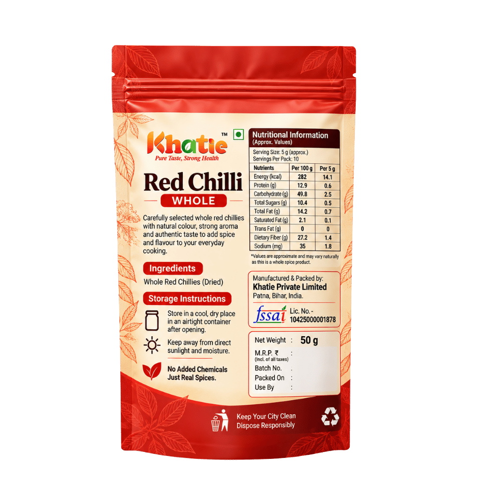 Khatie Red Chilli Whole