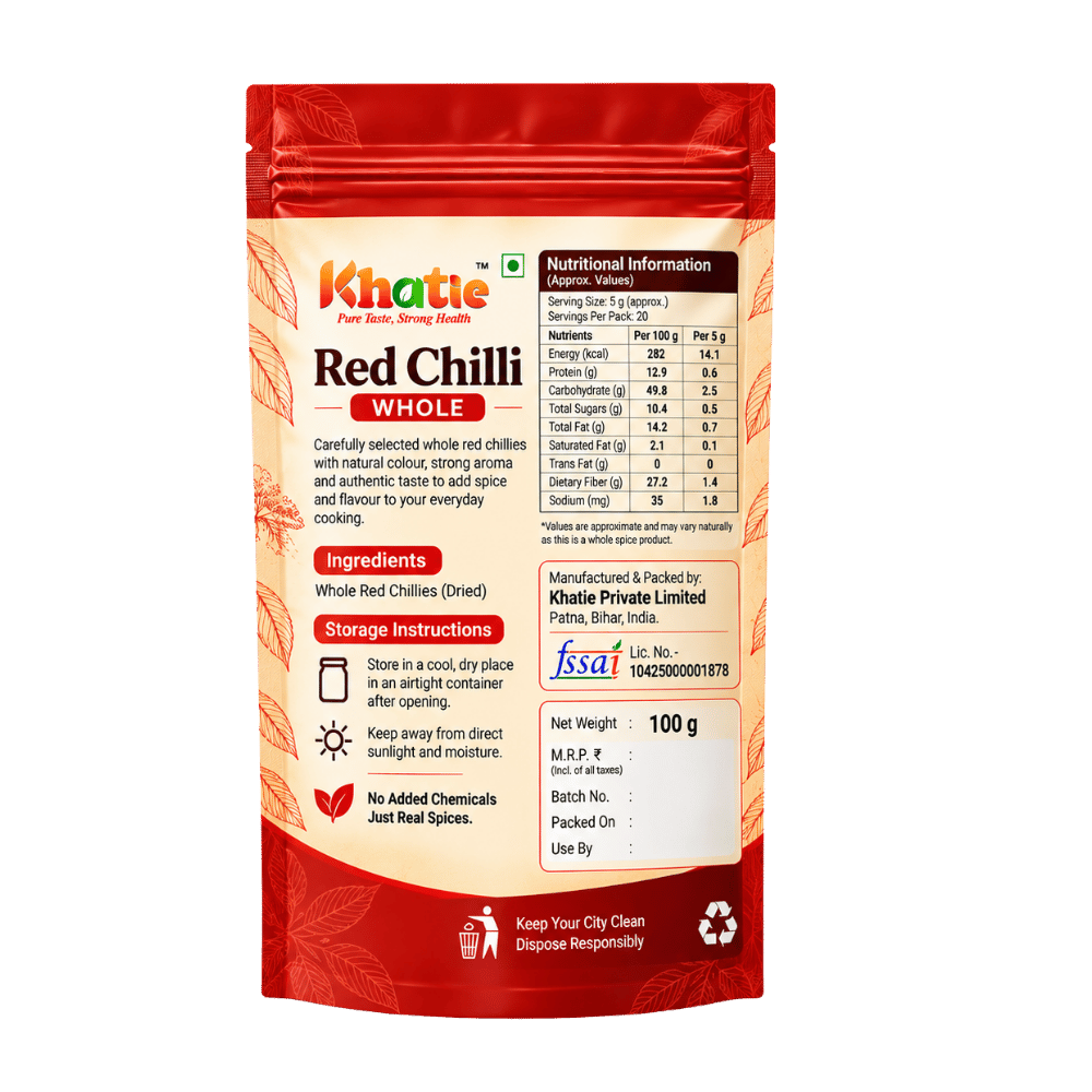Khatie Red Chilli Whole