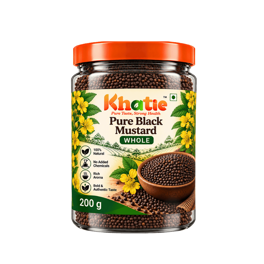 Khatie Pure Black Mustard Whole