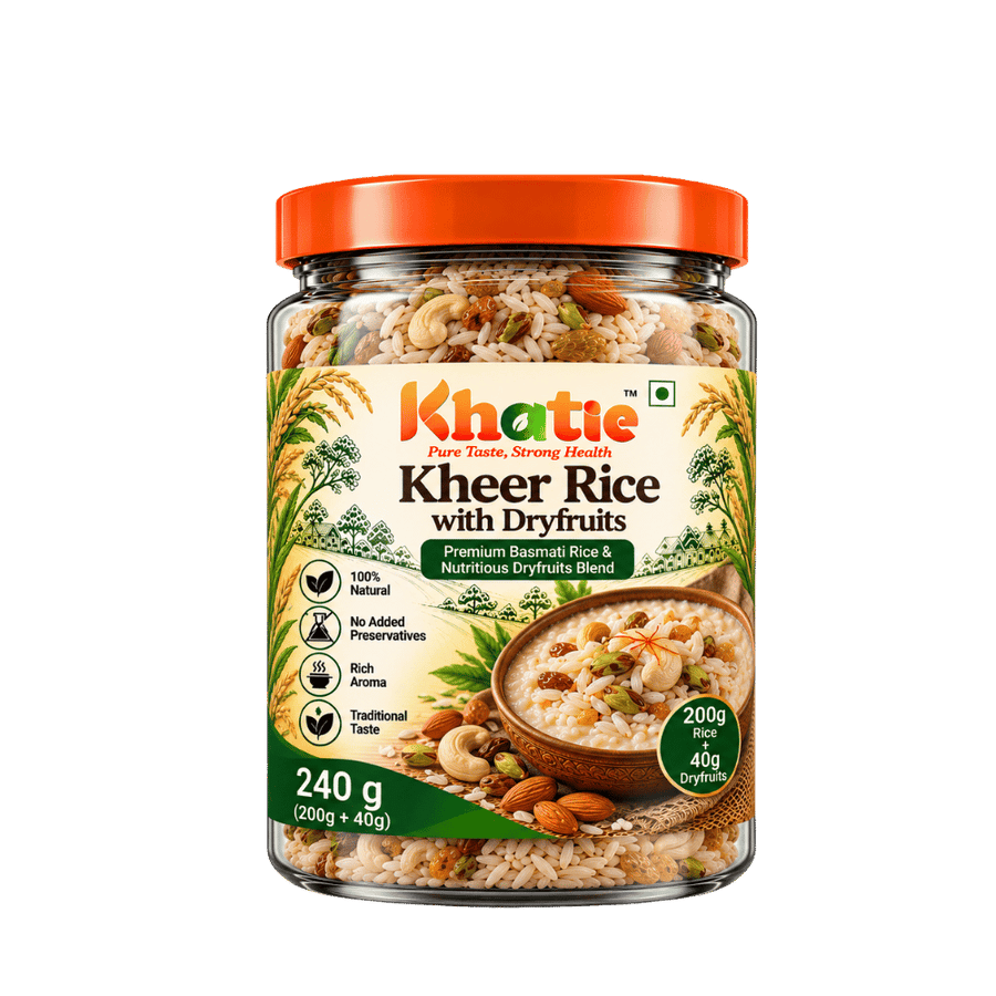 Khatie Kheer Rice with Dryfruits