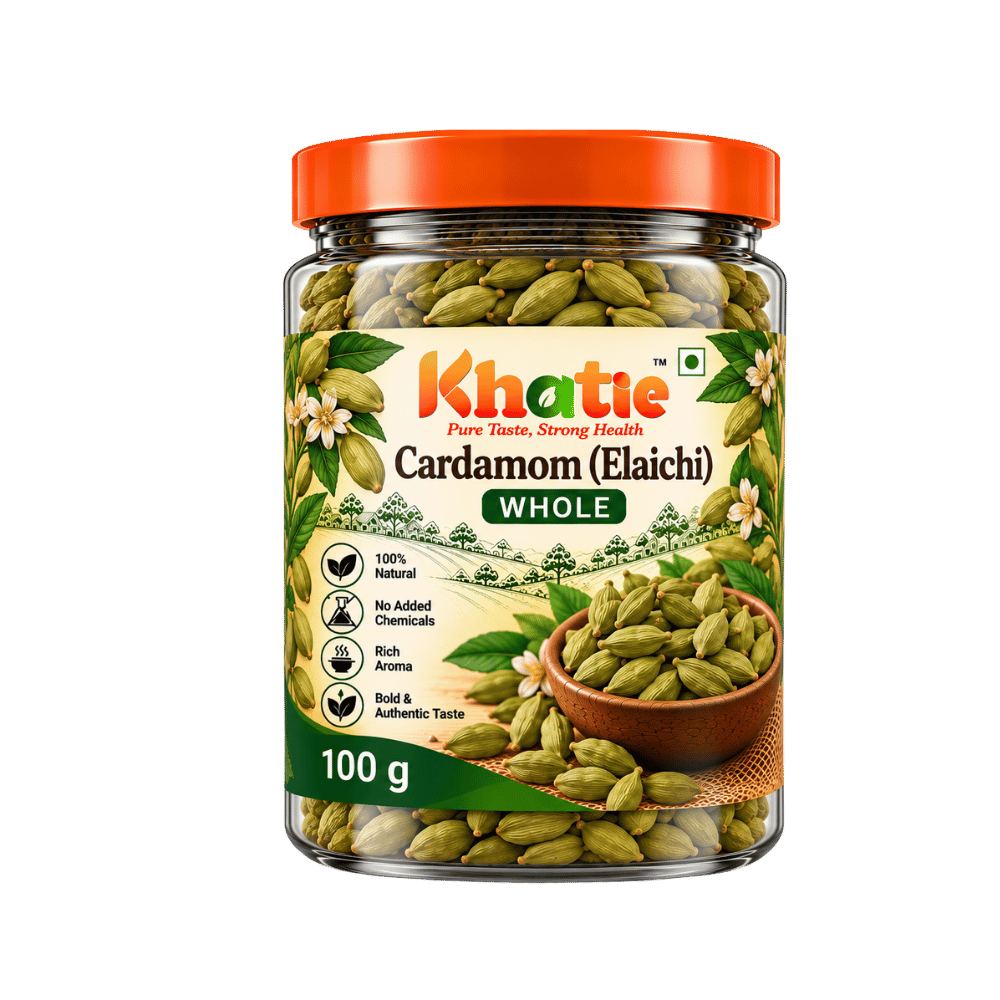 Khatie cardamom (Elaichi) Whole