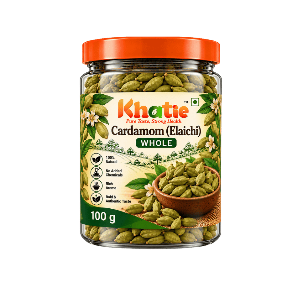Khatie cardamom (Elaichi) Whole