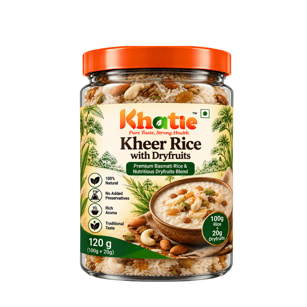 Khatie Kheer Rice with Dryfruits