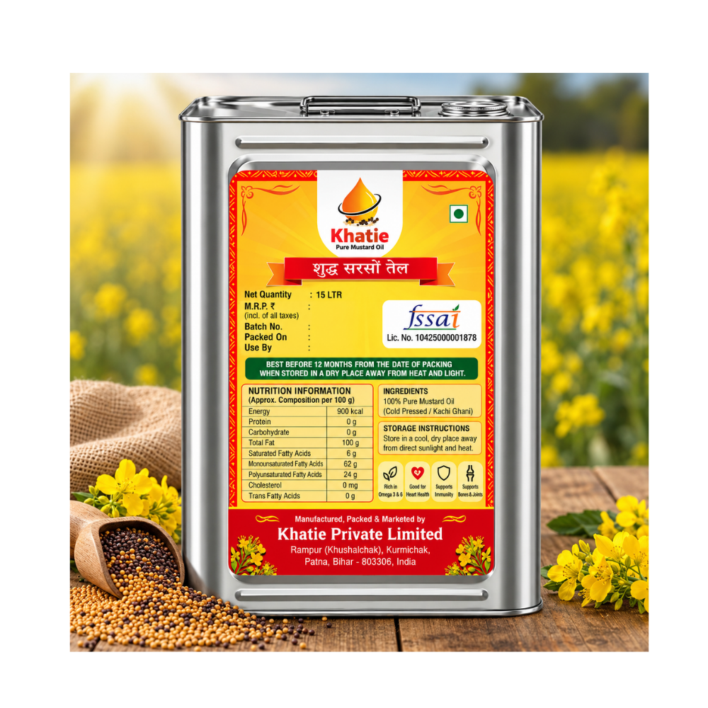 Khatie Pure Mustard Oil