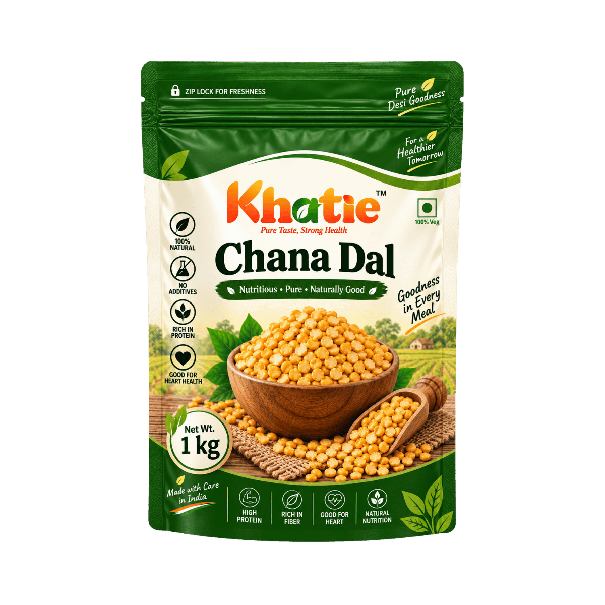 Khatie Chana Dal