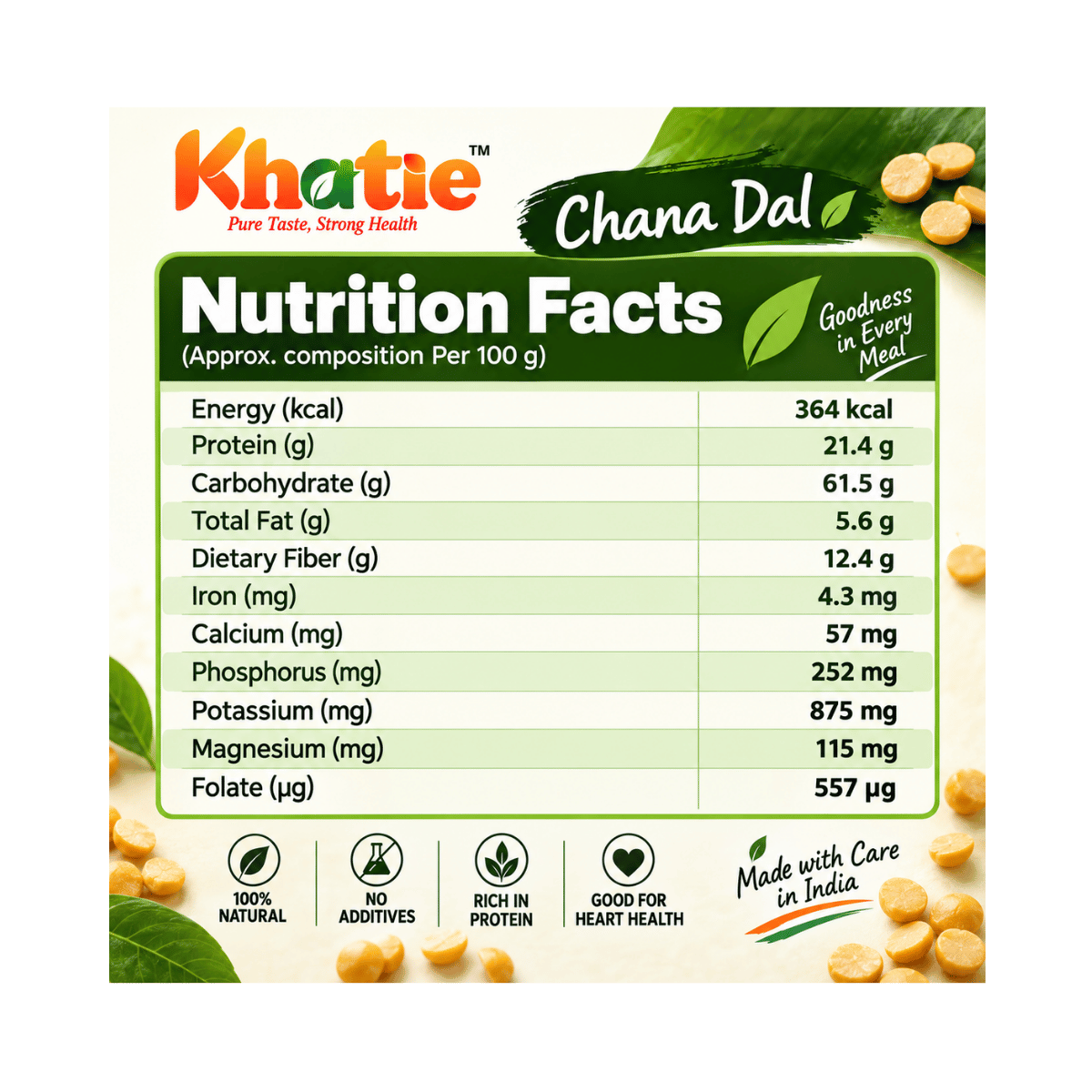 Khatie Chana Dal