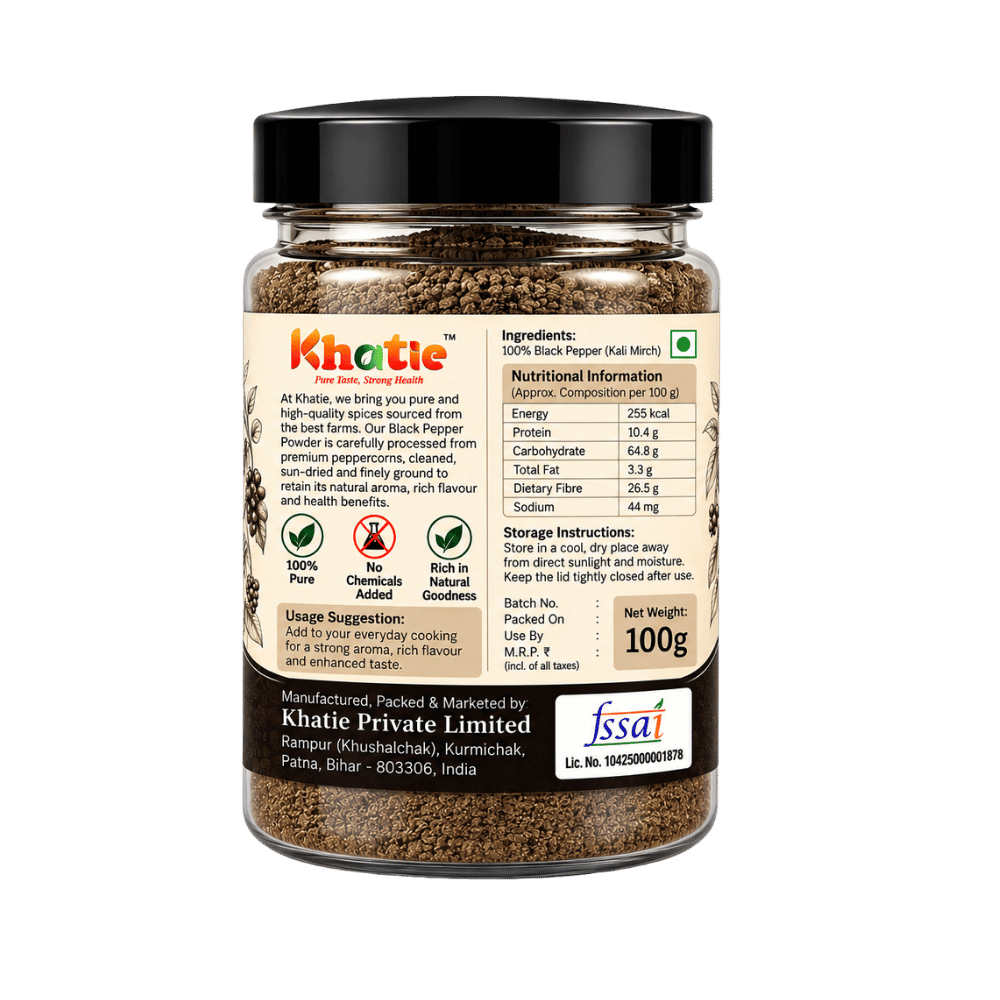Khatie Black Pepper Powder