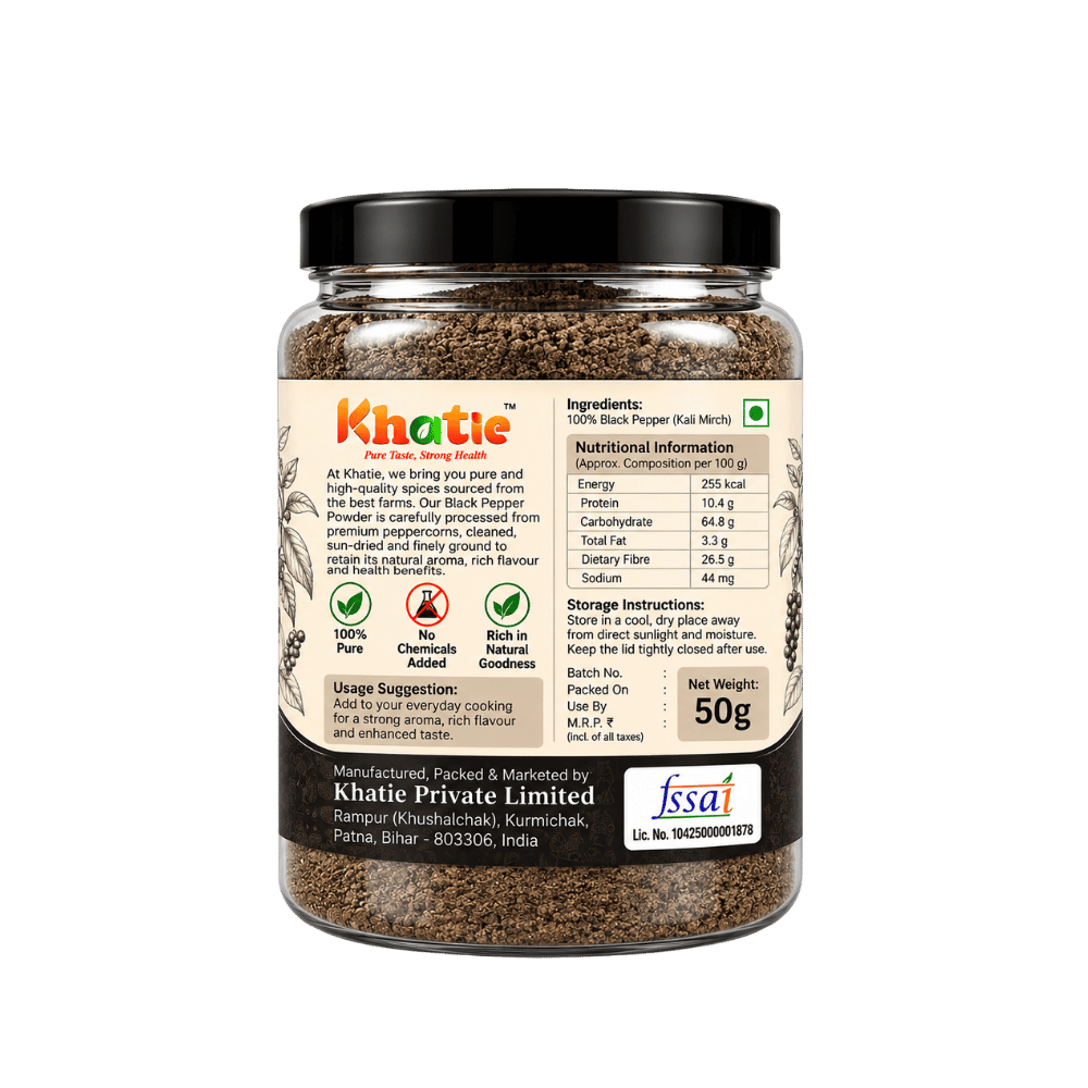 Khatie Black Pepper Powder