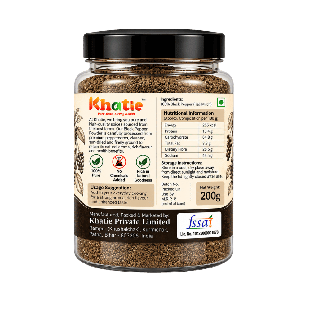 Khatie Black Pepper Powder