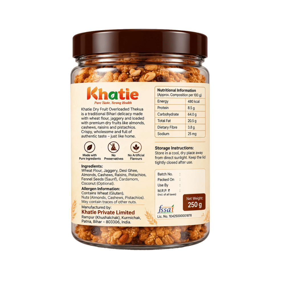 Dry Fruit Thekua