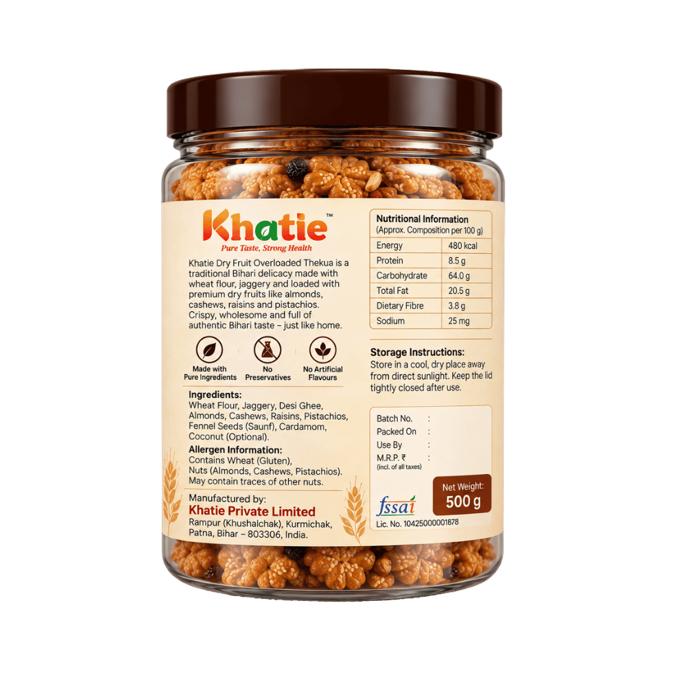 Dry Fruit Thekua