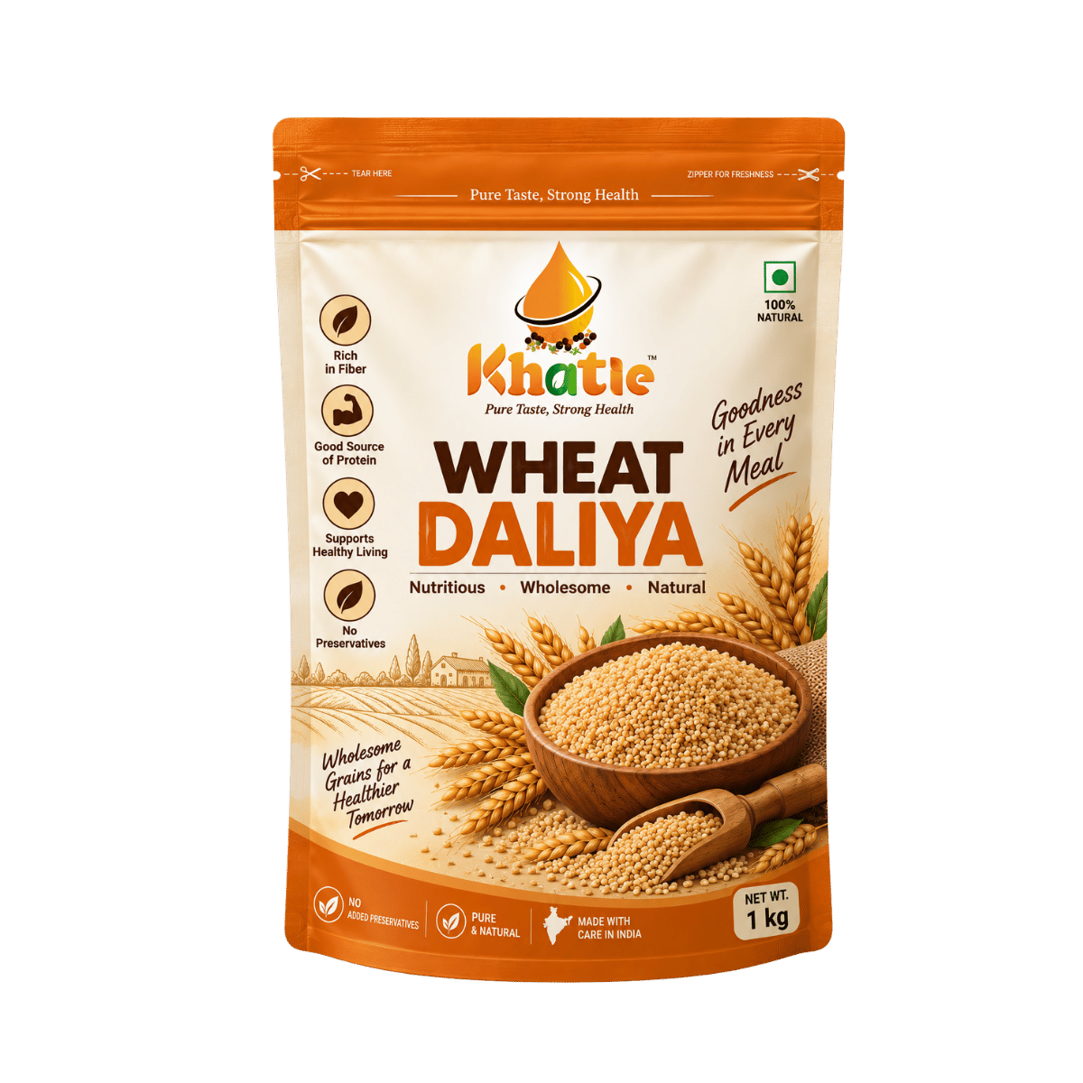Wheat Daliya